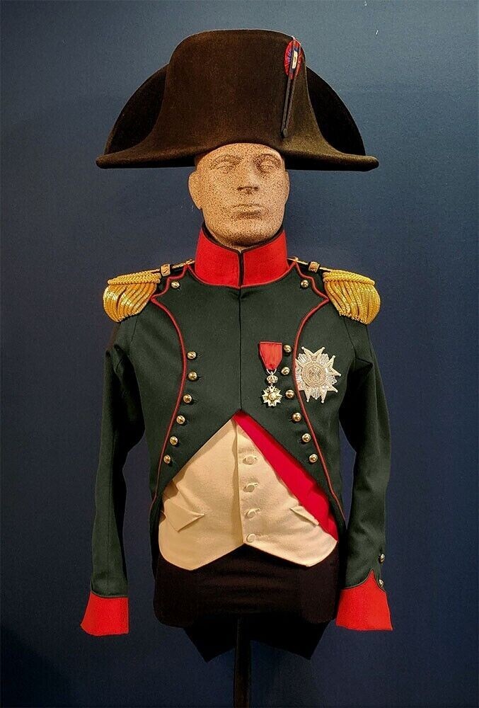 Complete 4 piece set Men's French, Napoleon's Jacket, vest