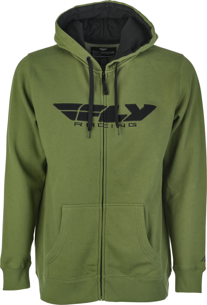 FLY RACING FLY CORPORATE ZIP UP HOODIE - OLIVE - SM/MED | eBay FLY RACING FLY CORPORATE ZIP UP HOODIE - OLIVE - SM/MED | eBay