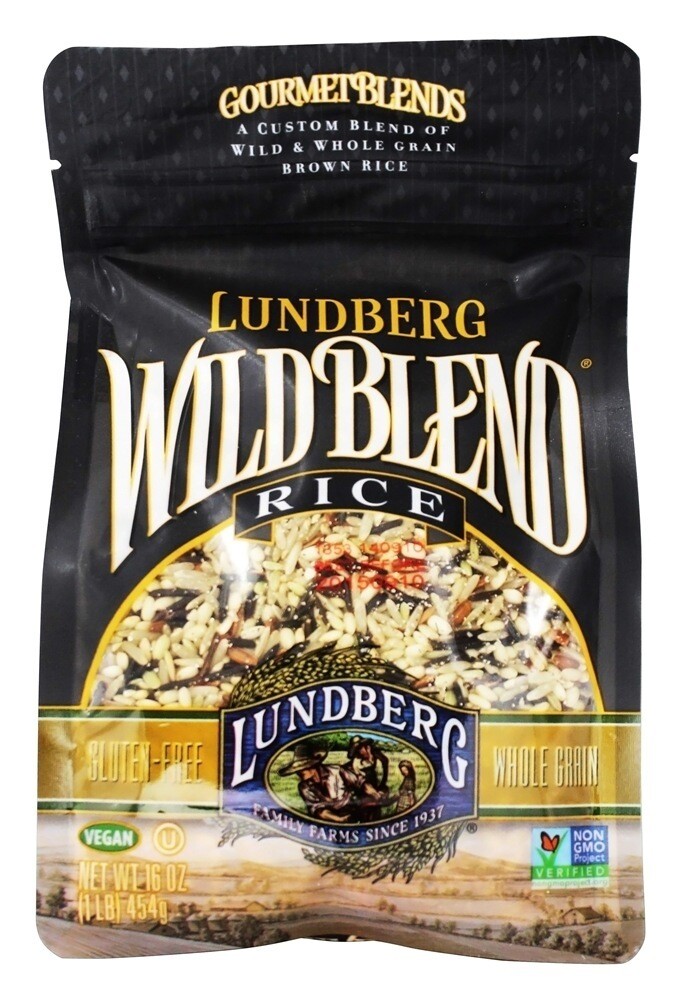 Lundberg Family FarmsÂ® Gourmet Blends Wild Blend Rice 16 oz. (Pack of