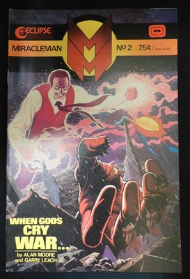 MIRACLEMAN 2 ECLIPSE COMIC UNCIRCULATED 1ST PRINT ALAN MOORE LEACH 1985 VF/NM