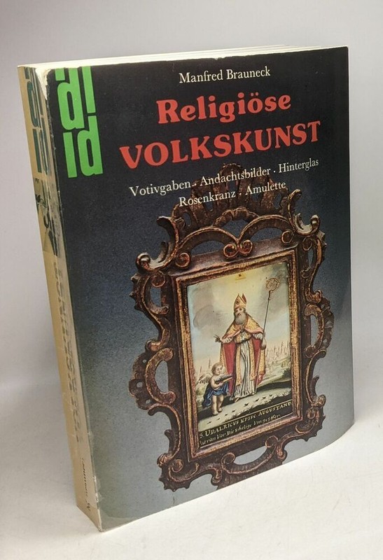 ReligiÃ¶Se Volkskundt. Votivgaben Andachtsbilder Hinterglas Rosenkranz