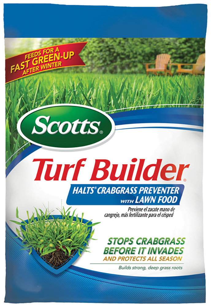 Scotts Turf Builder Halts Crabgrass Preventer with Lawn Food 5M