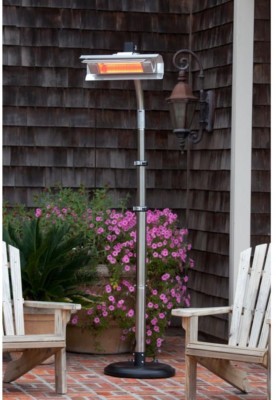 Patio Heater Fire Sense 1500 Watt Stainless Steel Infrared E