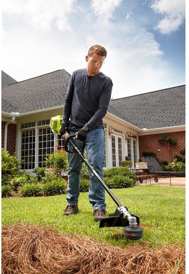 Ryobi Gas String Trimmer Weed Wacker Eater Edger Grass Lawn Crank Straight Shaft