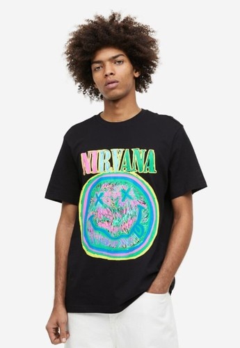 WIND AND SEA NIRVANA SMILEY S/S TEE Mサイズ ウィンダンシー WIND AND SEA × ニルヴァーナ NIRVANA SMILEY S