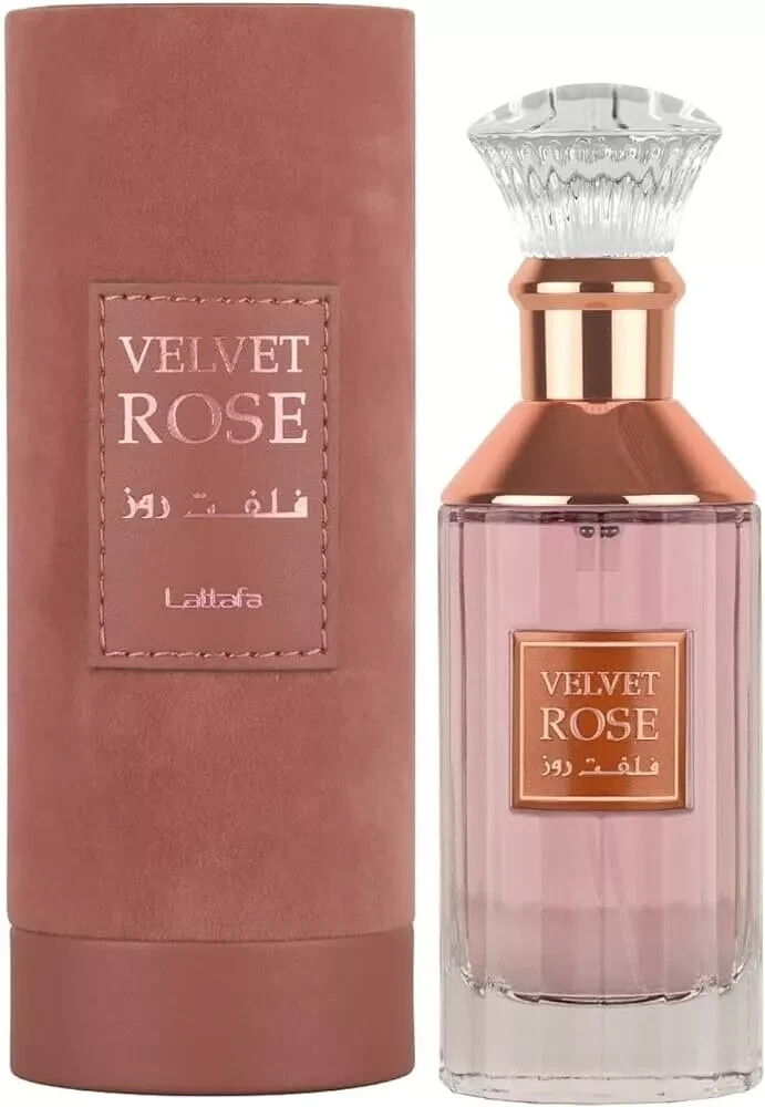 Velvet Rose Lattafa Perfume EDP Eau De Parfum Cologne 100mL