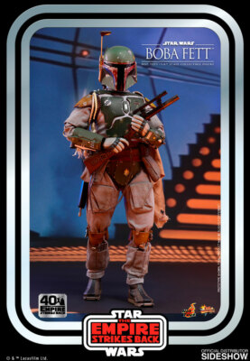 1/6 Star Wars Boba Fett 40th Anv MMS574 Sideshow