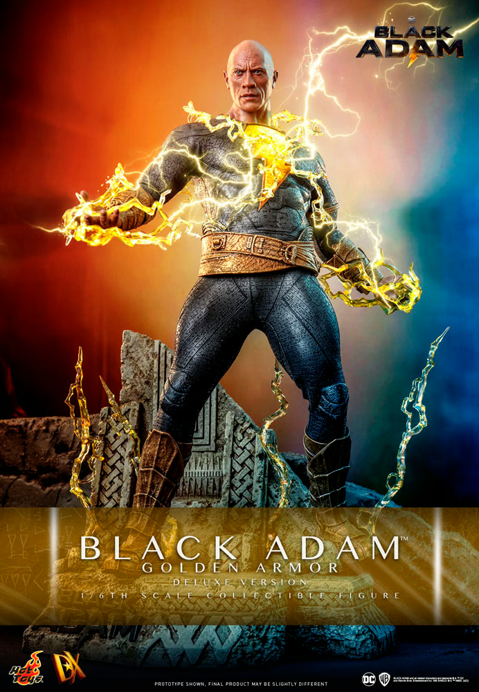 1/6 DCEU Black Adam (Gold Armor) Deluxe DX31 Hot Toys