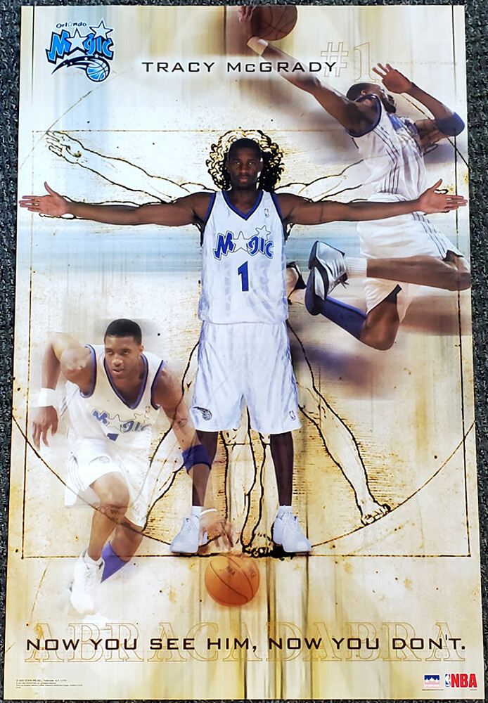 NBA Orlando Magic Tracy McGrady サイン入り写真 tracy-mcgrady-orlando-magic-