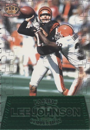 1996 Pacific Pure NFL Gridiron Lee Johnson #GG-8
