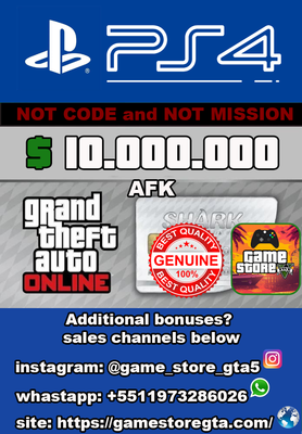 GTA 5 MONEY CASH ONLINE PLAYSTATION 4 5 NO MISSION FAST DELIVERY
