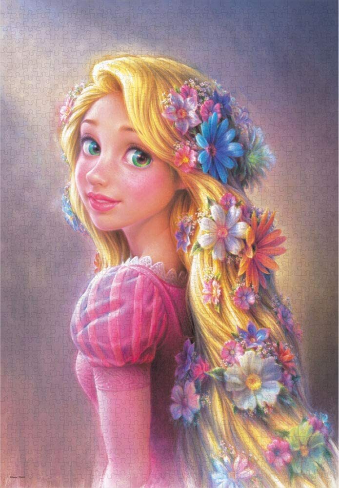 Jigsaw puzzle Disney Shining Hair Princess (Rapunzel) 1000p