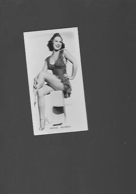 SCARCITY 1939  VINTAGE , Irene Burke, Carreras LTD, Glamour Girls Mini  