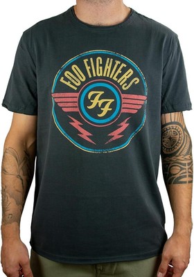 Amplified Men'S Foo Fighters ''Ff Air'' T-Shirt | Custom Band Merch | Graphic Tee