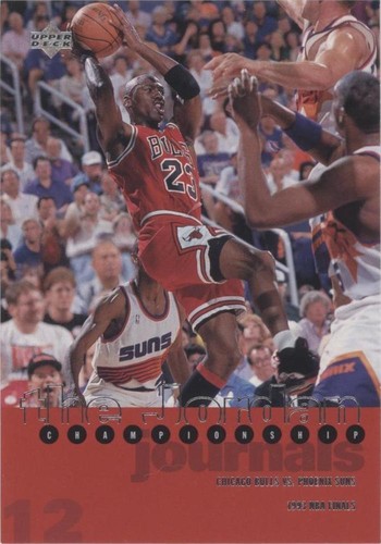 1997 Upper Deck The Jordan Championship Chronicles - Michael Jordan #12