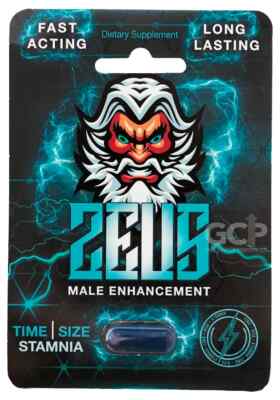 (3) Zeus Plus Male Supplement Pills