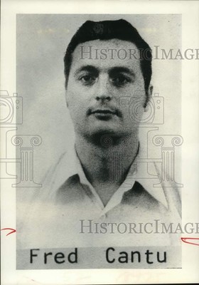 1974 Press Photo Fred Cantu, missing Houston man - hca76909