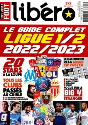 2022 2023 France Guide Ligue 1 - French Football Season Preview Magazine Libero