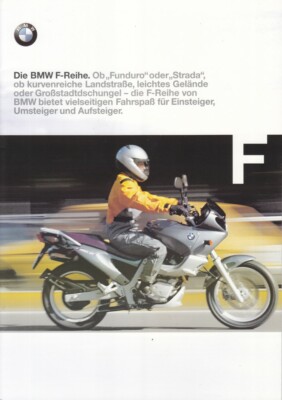P + BMW F-Reihe + Prospekt brochure Katalog + 20 Seiten + aus 08/1998