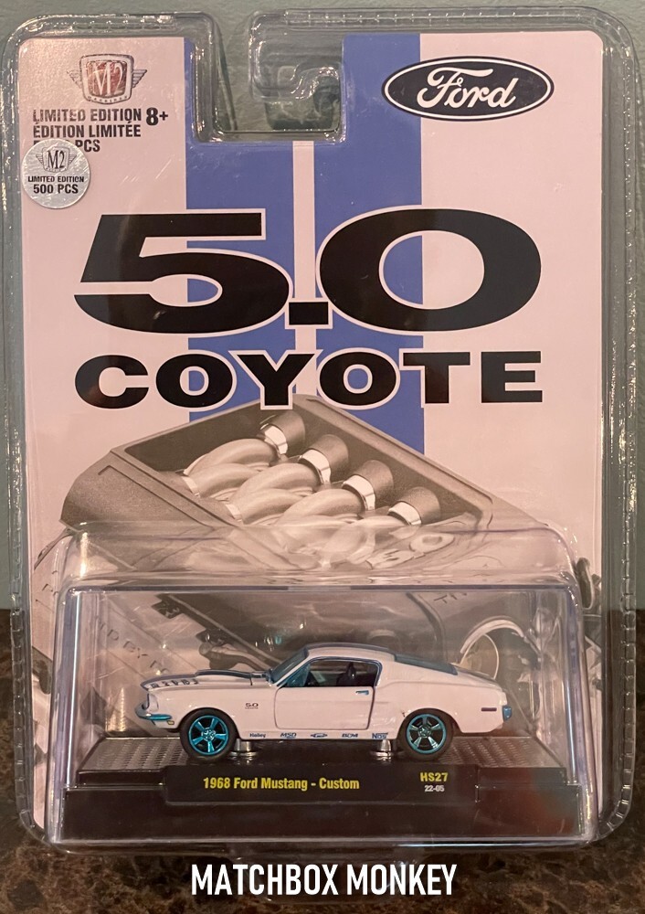 M2 Machines Hobby Exclusive CHASE 1968 Ford Mustang Custom