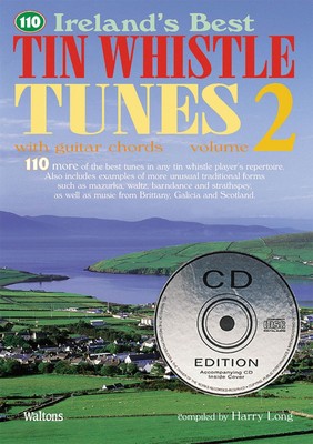 110 Ireland's Best Tin Whistle Tunes Volume 2 with Guitar Chords 000634223