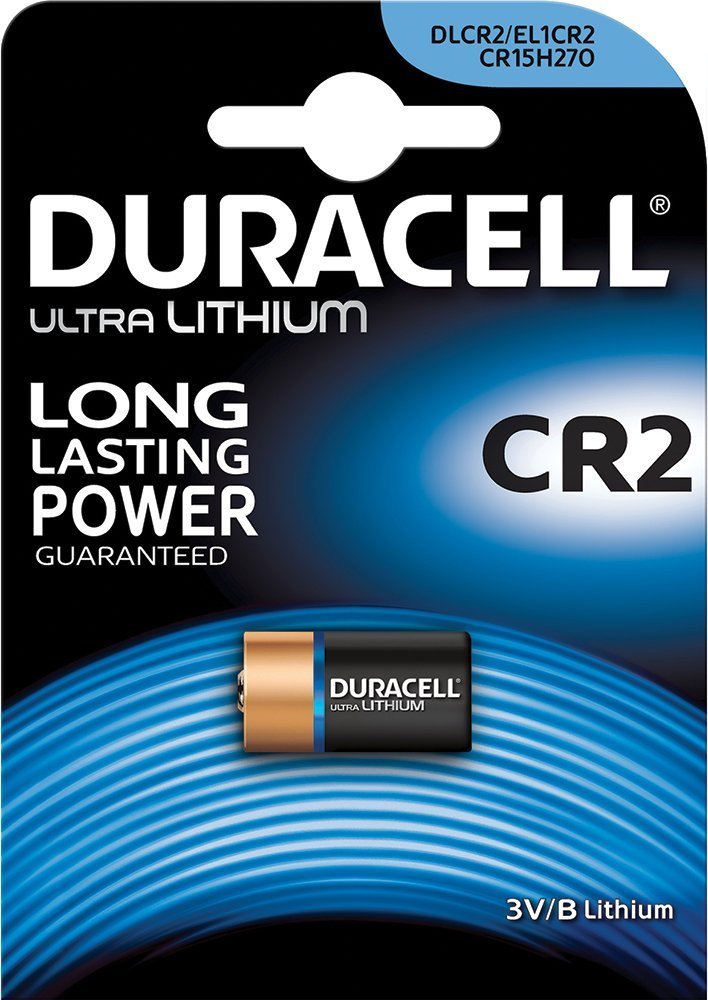 Pila Batteria Duracell CR2 CR17355 EL1CR2 Litio 3 V Lithium Duralock linq