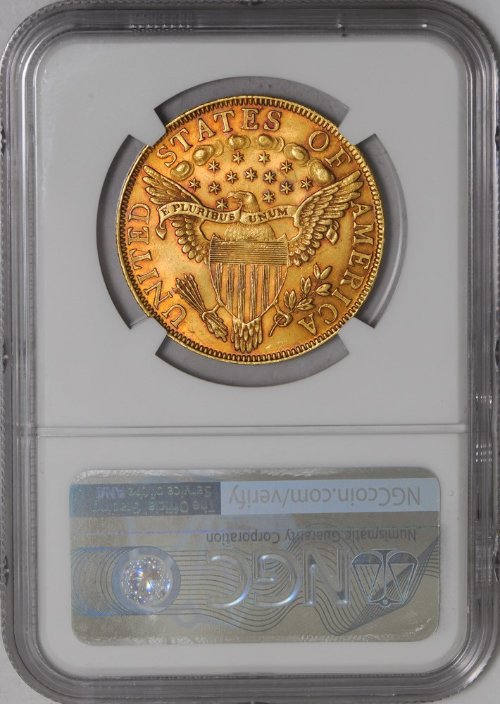 1799 $10 Gold Capped Bust Small Stars Obv #939362-5 MS61 NGC