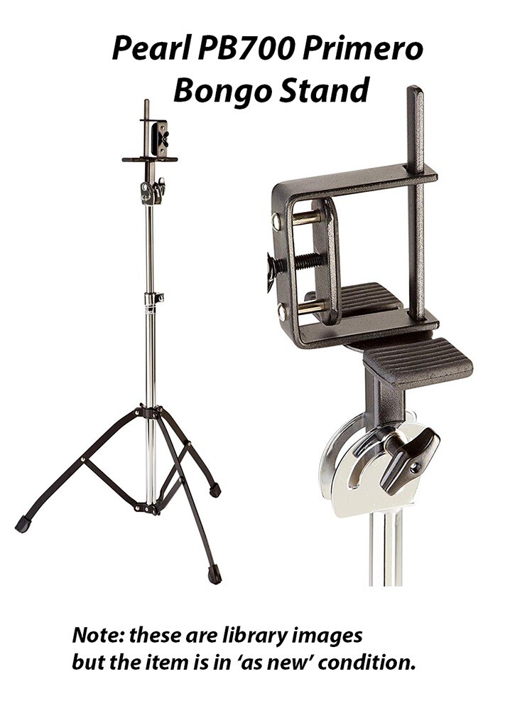 Bongo Stand Pearl PB700 Primero (used but as new condition) in