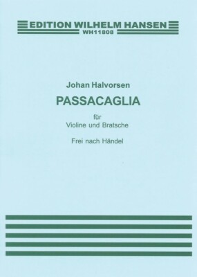 G.F. Handel Johan Halvorsen: Passacaglia In G Minor For Violin 014014364