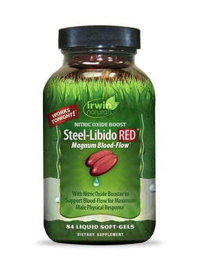 Irwin Naturals Steel-Libido RED 84 Жидкая мягкая капсула