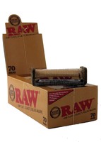 1x RAW Drehmaschine 70mm Hanfplastik Regular Size Cigarette Rolling Machine
