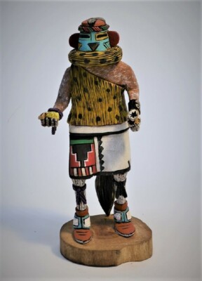 工芸品 Kachina doll Hopi Kachina / Katsina Doll; 8 1/4
