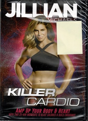 Jillian Michaels Killer Cardio DVD 2017 new in shrink wrap