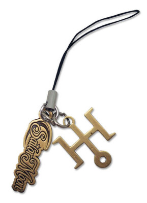 Sailor Moon Anime Sailor Uranus Symbol Metal Phone Charm Official Licensed