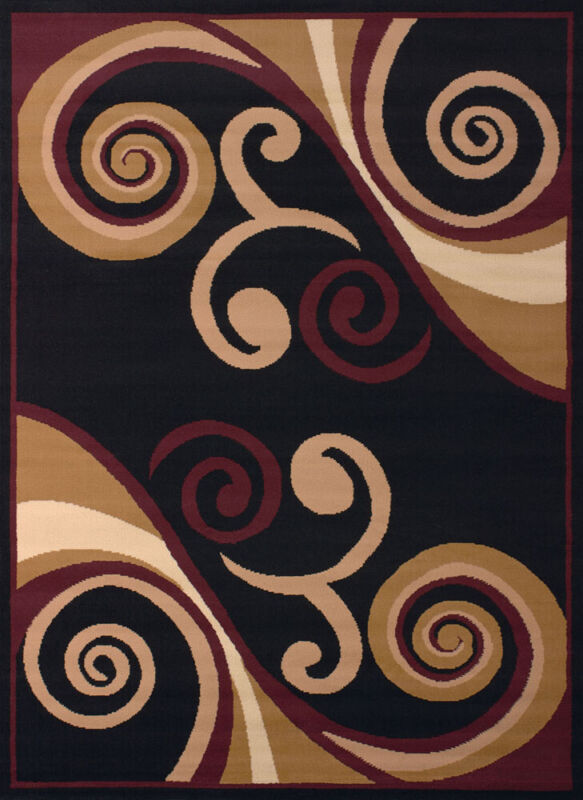 Burgundy Contemporary 2x3 Area Rug United Weavers 851-10534 - Approx 1