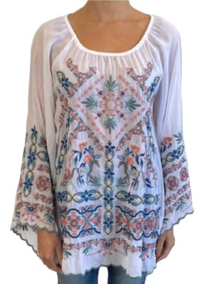 Johnny Was Lina Tunic - C24122-E Retail $340.00