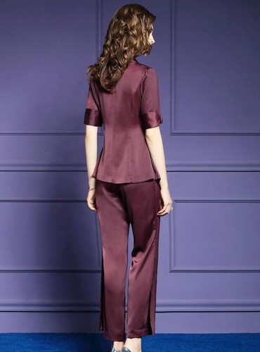 Pre-owned Handmade Custom Made To Order Short Sleeve Satin Blazer Jacket Pants Suit Plus1x-10x L407 In White