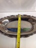 Vintage ~ Silver ~ Plated ~ Oval ~ Serving ~ Tray ~ Scroll ~ Lovely ~ Antique