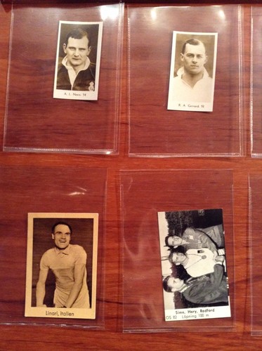 12 Olympic or Vintage Athlete Cards or mini photo lot, USA, Foreign, Novis 54