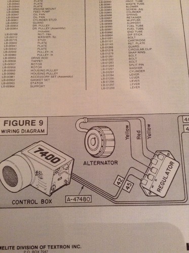 Homelite GD-7400-2 Generator Parts List Part No. 17383