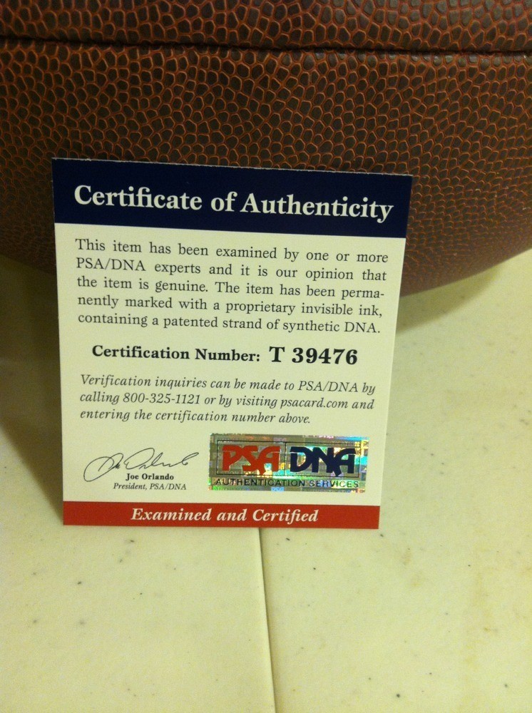 Joe Flacco #5 Baltimore Ravens MVP Super Bowl Quarterback Signed NFL Wilson Foot