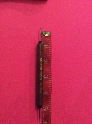 NOS Kemper Tools USA DBS Ceramic Clay Tool Double Ended Stylus