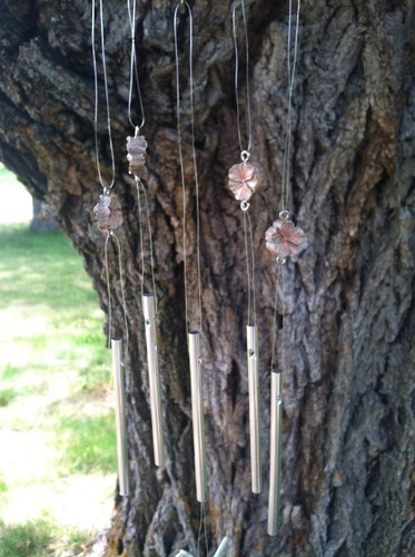 Great Looking Hunmingbird/Butterly Wind Chime. Garden. Decoration Free Shipping!