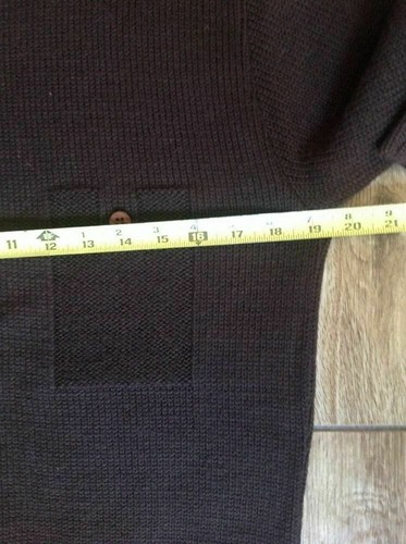 VINTAGE JEAN CLAUDE KILLY Chocolate Brown SWEATER Small