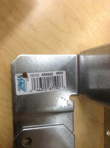 HIGH QUALITY SIMPSON STRONG-TIE POST BASE ZMAX ABA66Z 10 PACK