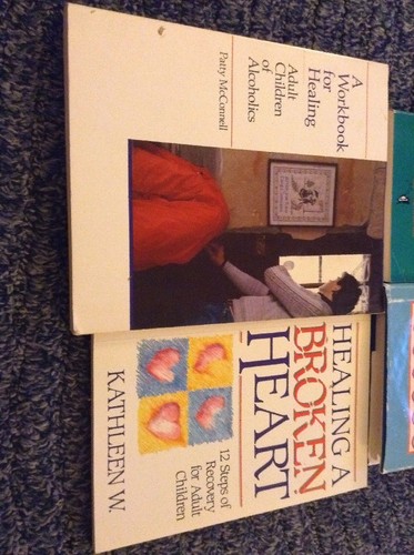 ACOA book lot Adult Children of Alcoholics 12 Steps Workbook Healing