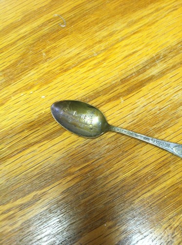 ANTIQUE SPOON FLAGSHIP OLYMPIA GEO HOMER BOSTON SILVERPLATE