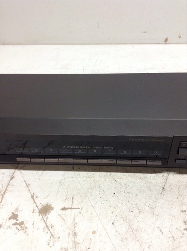 Vintage Technics AM/FM Stereo Tuner ST-Z780 Tested Used