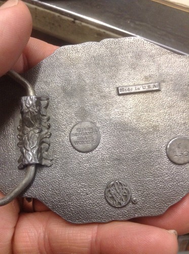 U.S. Army Combat Infantryman Belt Buckle--1985--Bergamot Brass Works--USA!