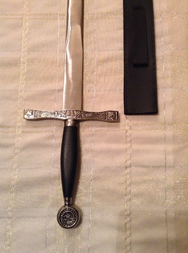 King Arthur Excalibur Sword W. Leather Sheath